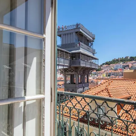 Apartament Downtown Santa Justa Lizbona